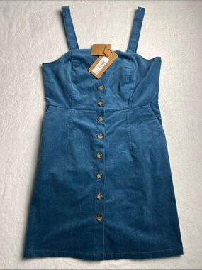 Princess Highway Samantha Corduroy Mini Dress Women’s Size 8 NWT